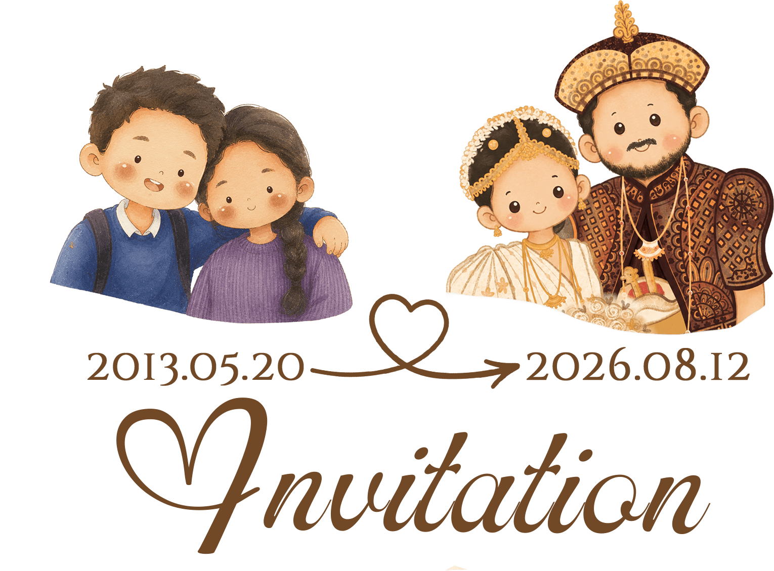 Second Wedding Illustration